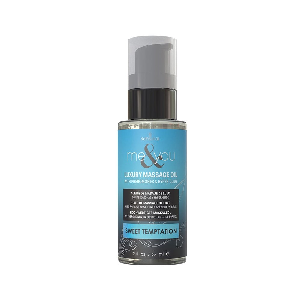 Sensuva Me & You Massage Oil-Sweet Temptations 2oz